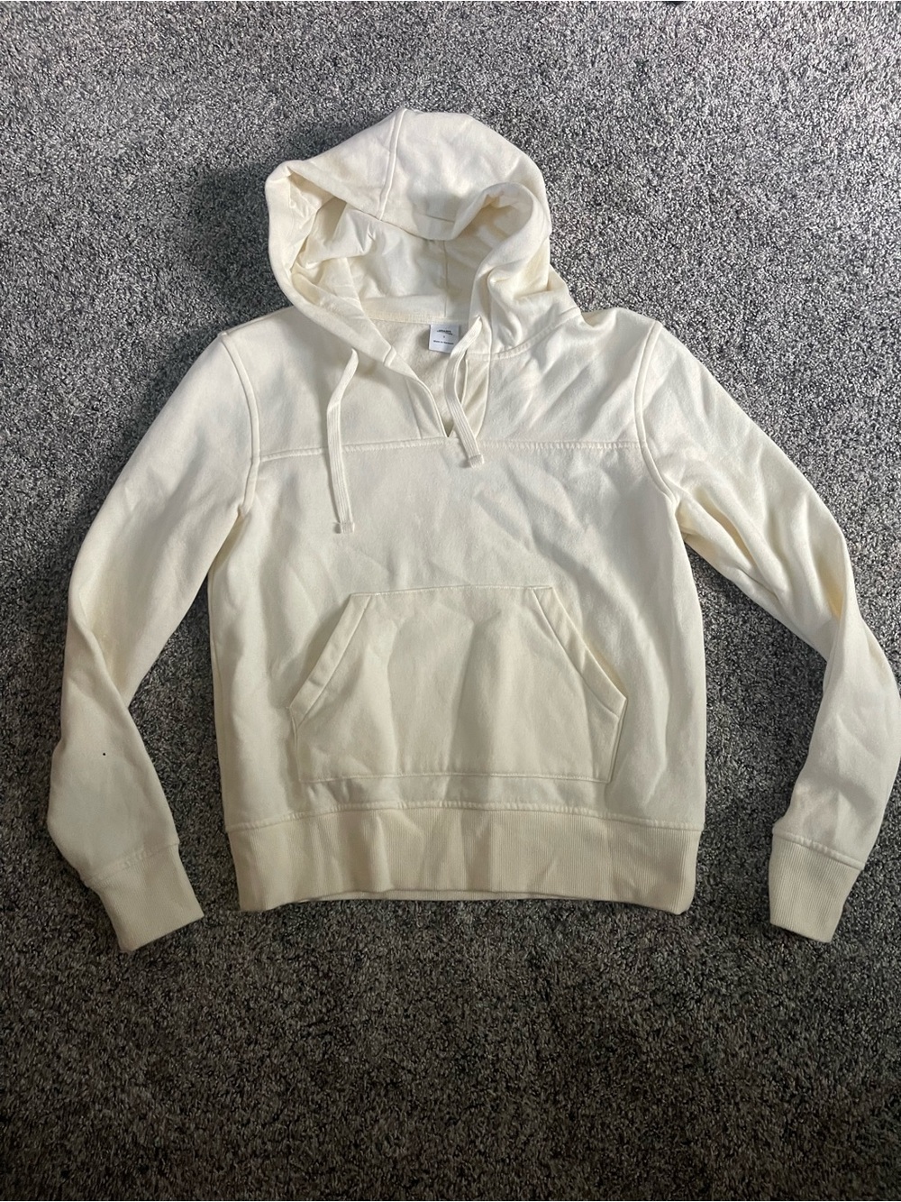 Amazon Essentials Women's Cream Pullover Hoodie